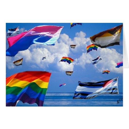 "Flying Pride" by Mark Thaler Cards (Front Horizontal)