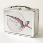 Flying Pterodactyl Metal Lunch Box at Zazzle
