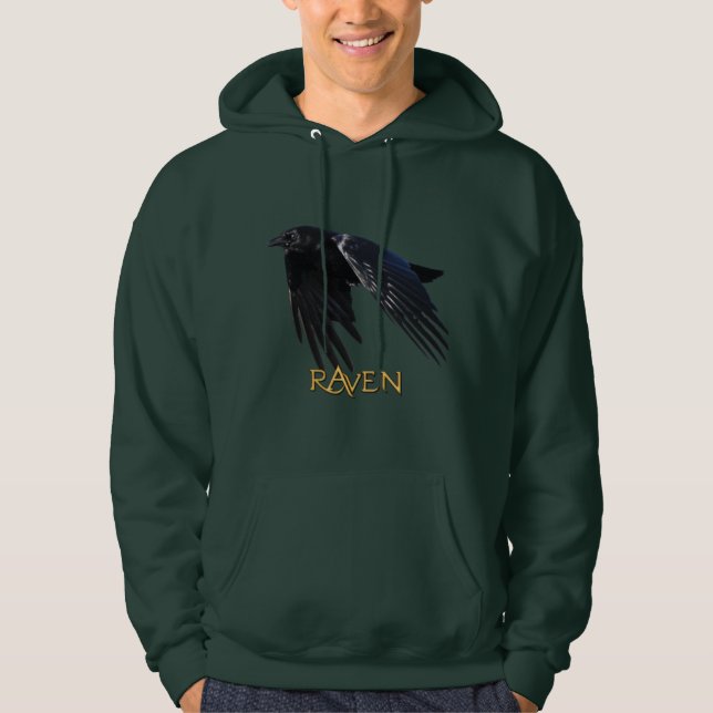 Flying Raven Corvid-lover Shirt (Front)