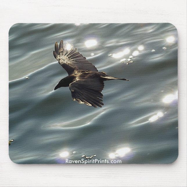 Flying RAVEN\CROW Mousepad (Front)
