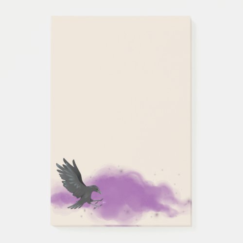 Flying Raven  Post_it Notes