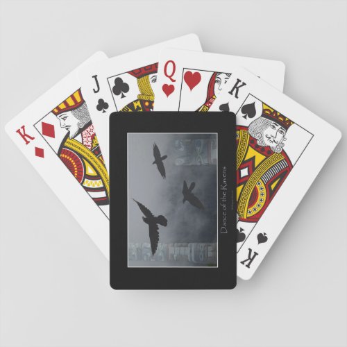 Flying Ravens  Totem Poles Haida Pack Poker Cards