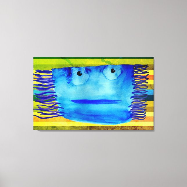 Flying Rug Single Print Wall Art (Front)