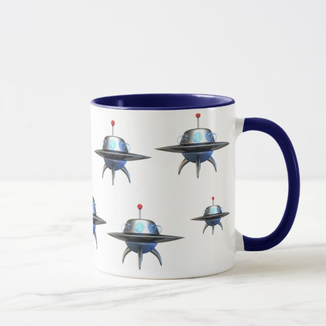Flying Saucer Coffee Mug (Right)