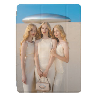 Flying Saucer Friends Arriving 2026 iPad Pro Cover