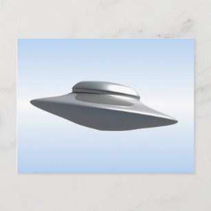 Flying Saucer Postcard