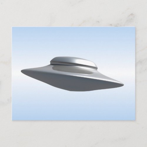 Flying Saucer Postcard