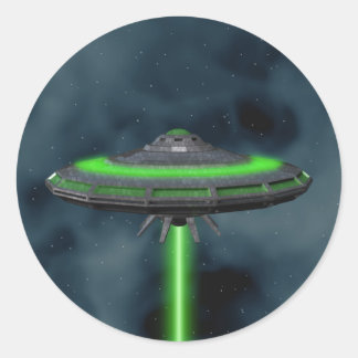 Flying Saucer - Sci-Fi Stickers