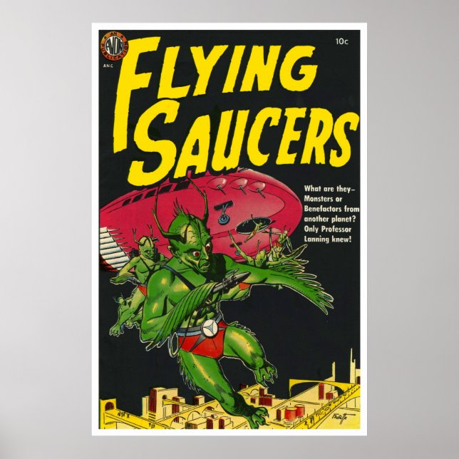 Flying Saucers #1 (1950) Poster (Front)