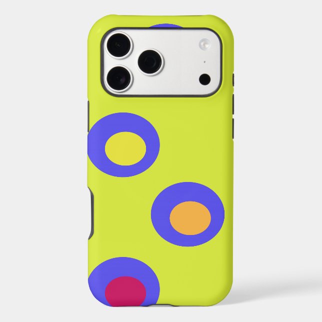 Flying saucers iphone case (Back)