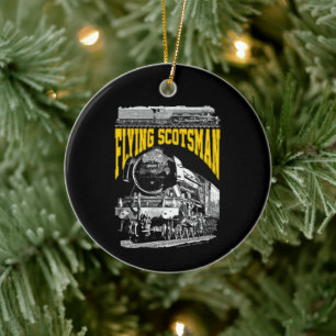 Flying Scotsman 1923 LNER Train. Steam Locomotive. Ceramic Ornament