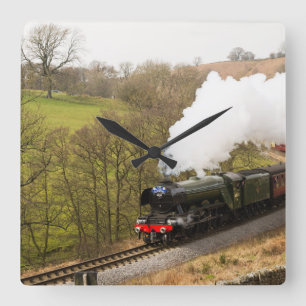 Flying Scotsman at Goathland Square Wall Clock