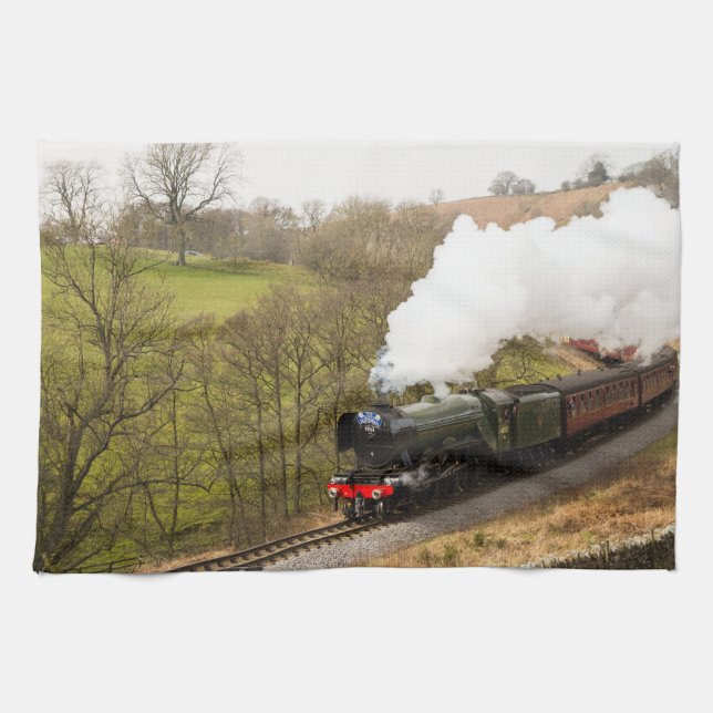 Flying Scotsman at Goathland Towel (Horizontal)