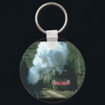 Flying Scotsman caught between_Steam Trains Keychain<br><div class="desc">The description for the images is as follows: Welcome to our store. In our Train Images store,  we feature images of trains from various period of time.

This Flying Scotsman caught between_Steam Trains
For more Train Images,  visit our store at http://www.zazzle.com/TrainImages</div>