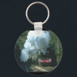 Flying Scotsman caught between_Steam Trains Keychain<br><div class="desc">The description for the images is as follows: Welcome to our store. In our Train Images store,  we feature images of trains from various period of time.

This Flying Scotsman caught between_Steam Trains
For more Train Images,  visit our store at http://www.zazzle.com/TrainImages</div>