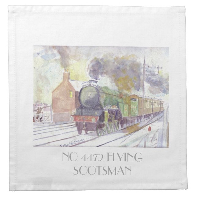 Flying Scotsman Napkins (Front)