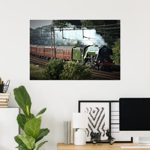 Flying Scotsman On The Mainline 5539 Poster