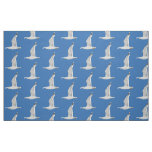 Flying seagull fabric