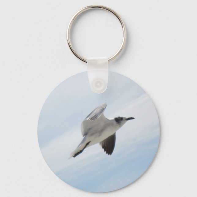 Flying Seagull Keychain (Front)