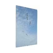 Flying Seagulls 16"x16" Metal Art (3/4)