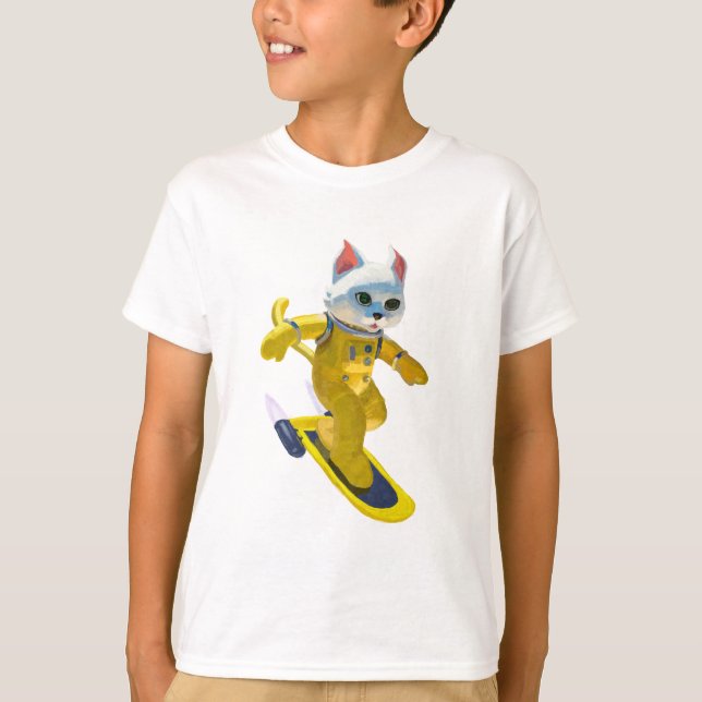 Flying Skateboard T-Shirt (Front)