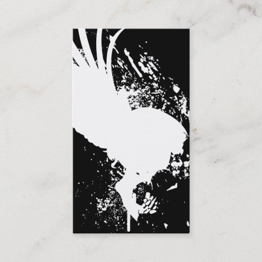 Customizable flying skull business card templates