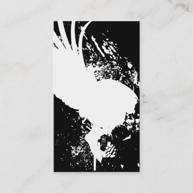 flying skull business card (Front)