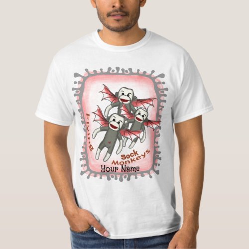 Flying Sock Monkeys  T_Shirt