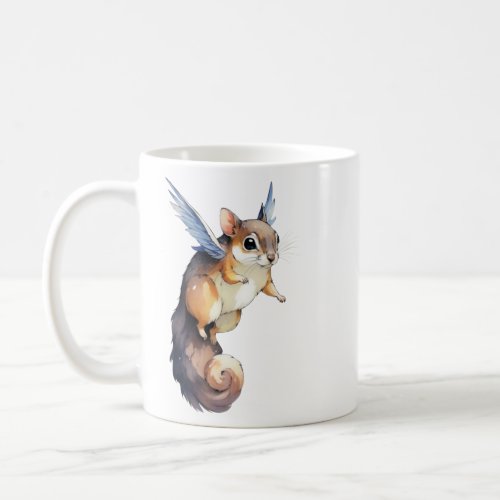 flying squirrel  coffee mug