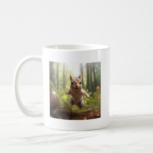 Flying Squirrel Mug _ Cute Animal Mugs 