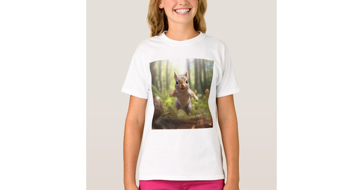 Flying Squirrel T Shirt - Cute Animal Shirts | Zazzle