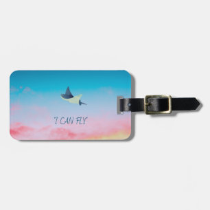 Flying Stingray  Luggage Tag