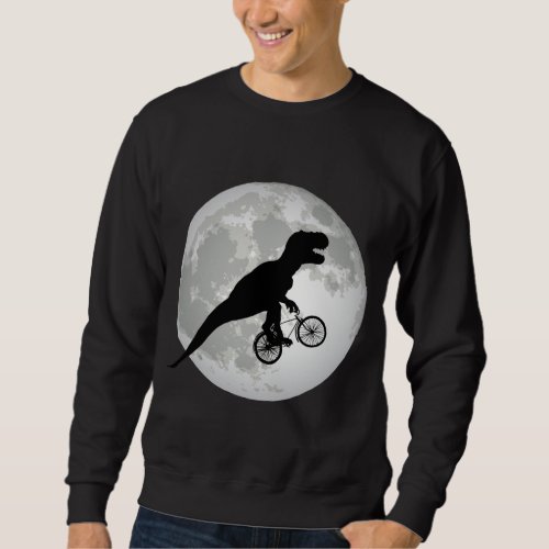 Flying t_rex design sweatshirt