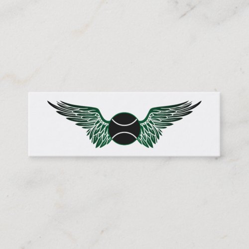 flying tennis ball business card templates