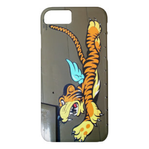 Flying Tiger Nose Art (Vintage P-40 Fuselage) iPhone 8/7 Case