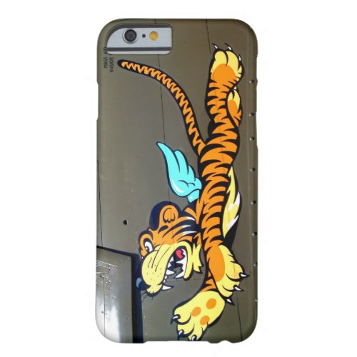 Flying Tiger Nose Art Vintage P_40 Fuselage Barely There iPhone 6 Case