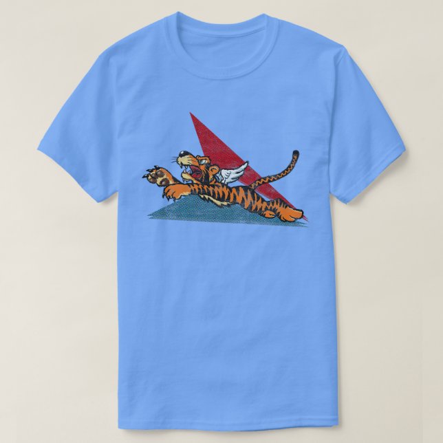 Flying Tigers AVG distressed T-Shirt (Design Front)