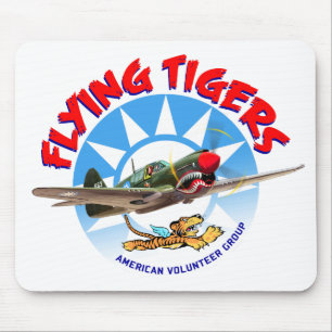 Flying Tigers Mouse Pad