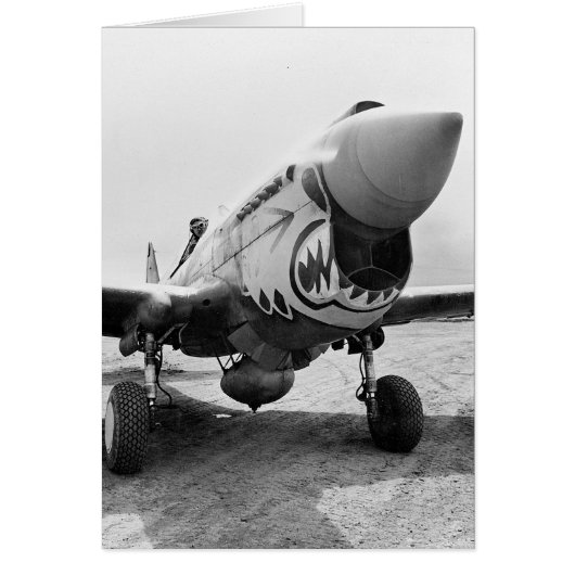 Flying Tigers P-40 Warhawk, 1941 Cards (Front)