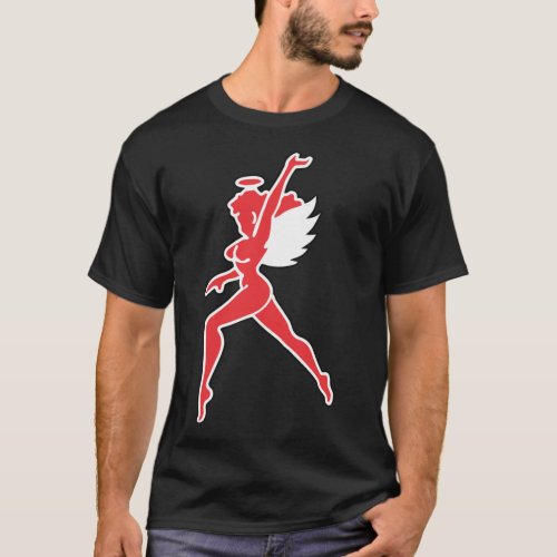Flying Tigers WWII Angels of Hell Logo Classic T_S T_Shirt