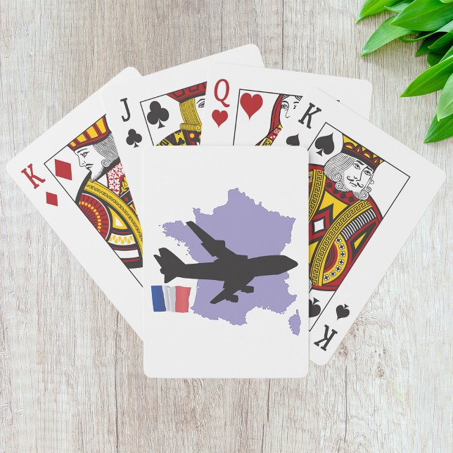 Flying To France Poker Cards (Creator Uploaded)