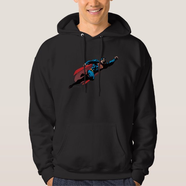 Flying to the right - Comic Hoodie (Front)