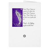 Flying to the Sky Cards (Back)