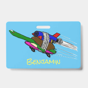 Flying tortoise badge