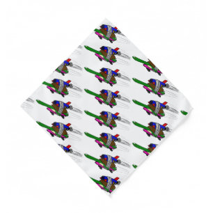 Flying tortoise bandana