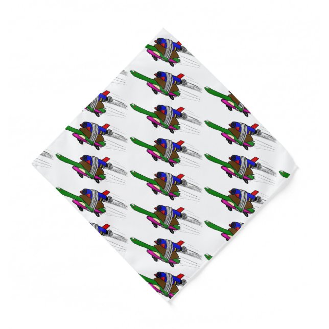 Flying tortoise bandana (Front)