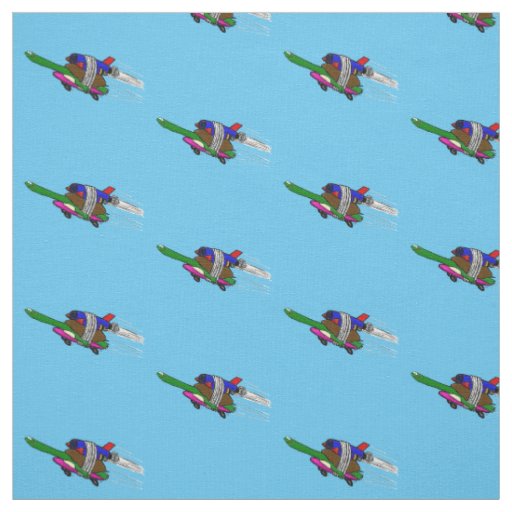 Flying tortoise fabric