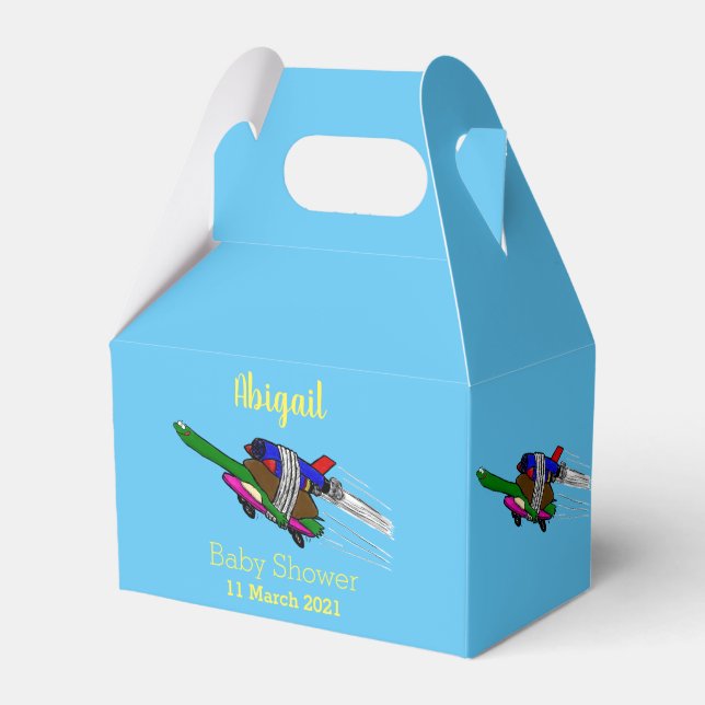 Flying tortoise favor boxes (Front Side)