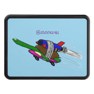 Flying tortoise hitch cover