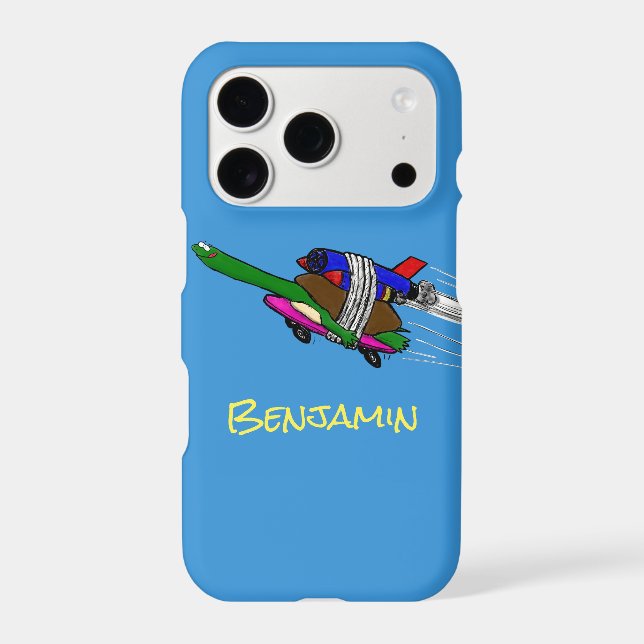 Flying tortoise iphone case (Back)